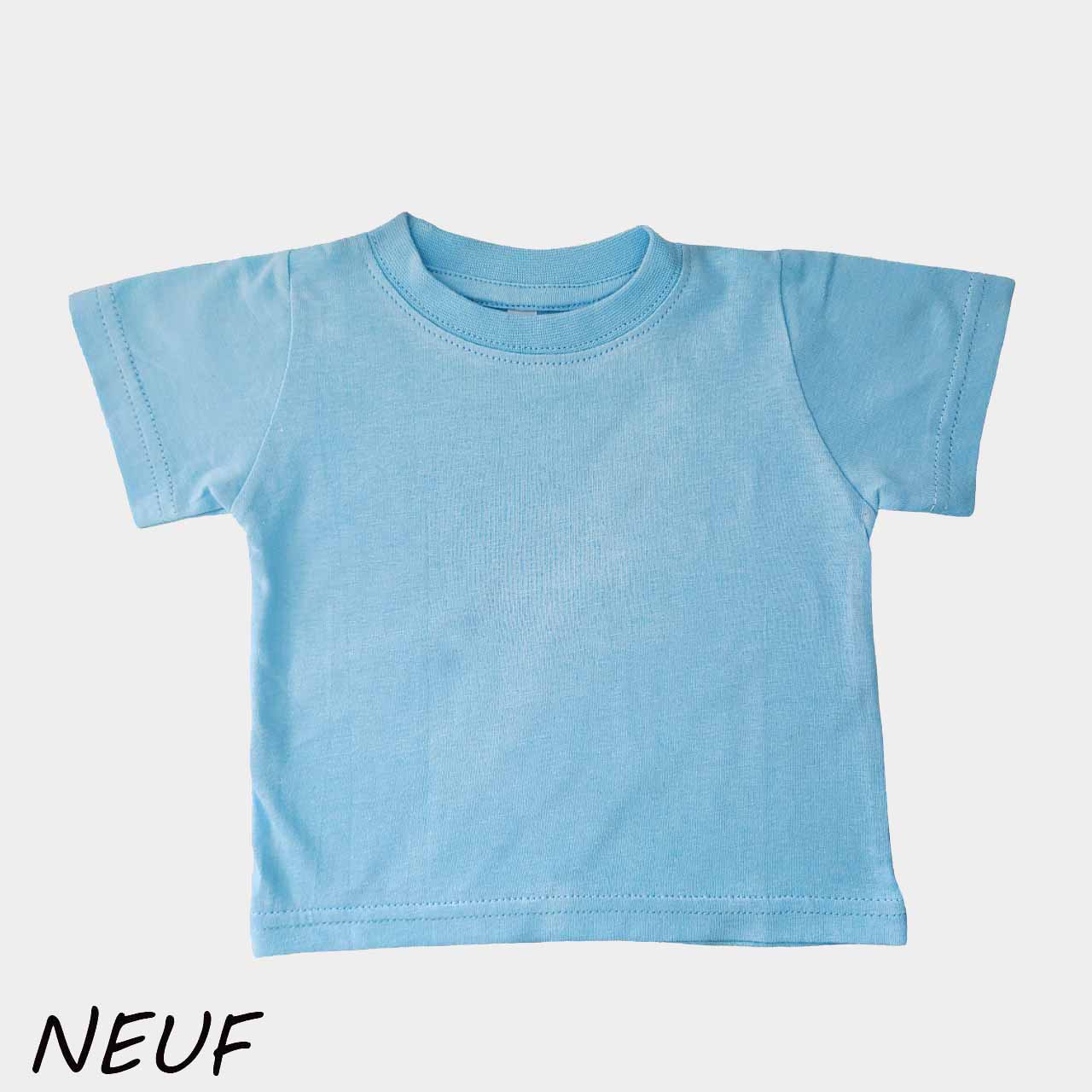 Tee-shirt Fait Main 100% coton - 12 mois