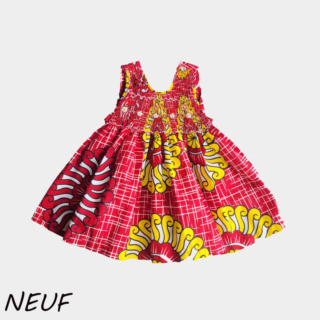 Robe Fait Main - 6 mois