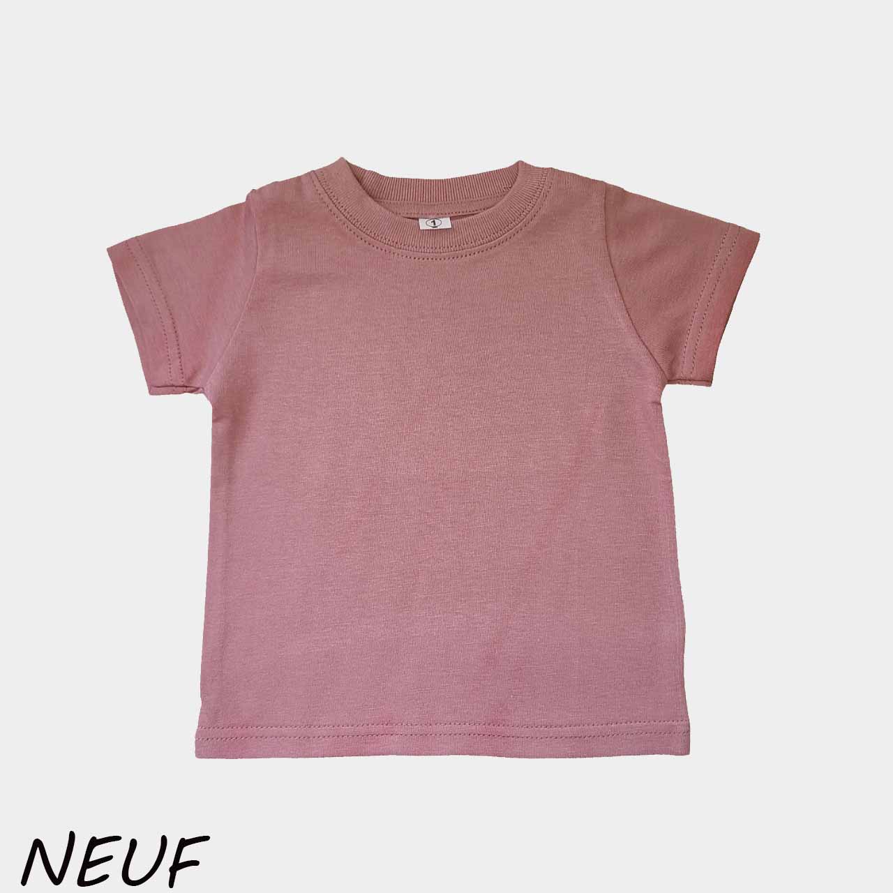 Tee-shirt Fait Main 100% coton - 12 mois