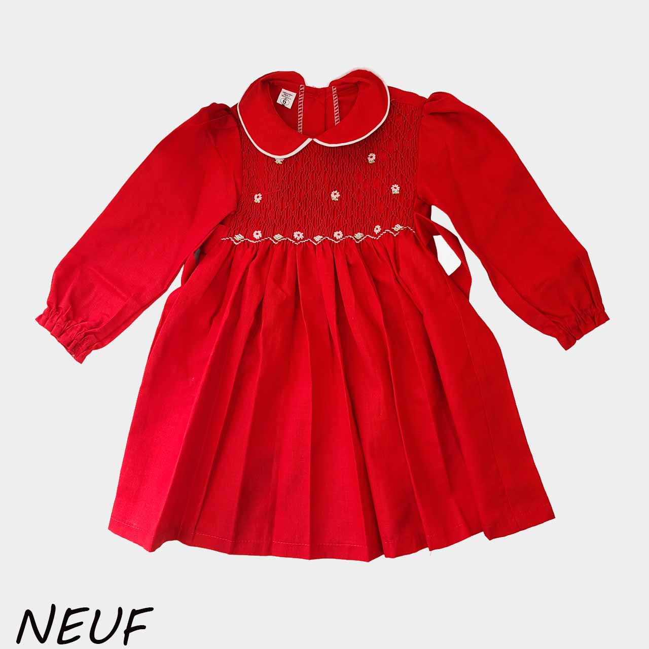 Robe Fait Main - 6 Mois