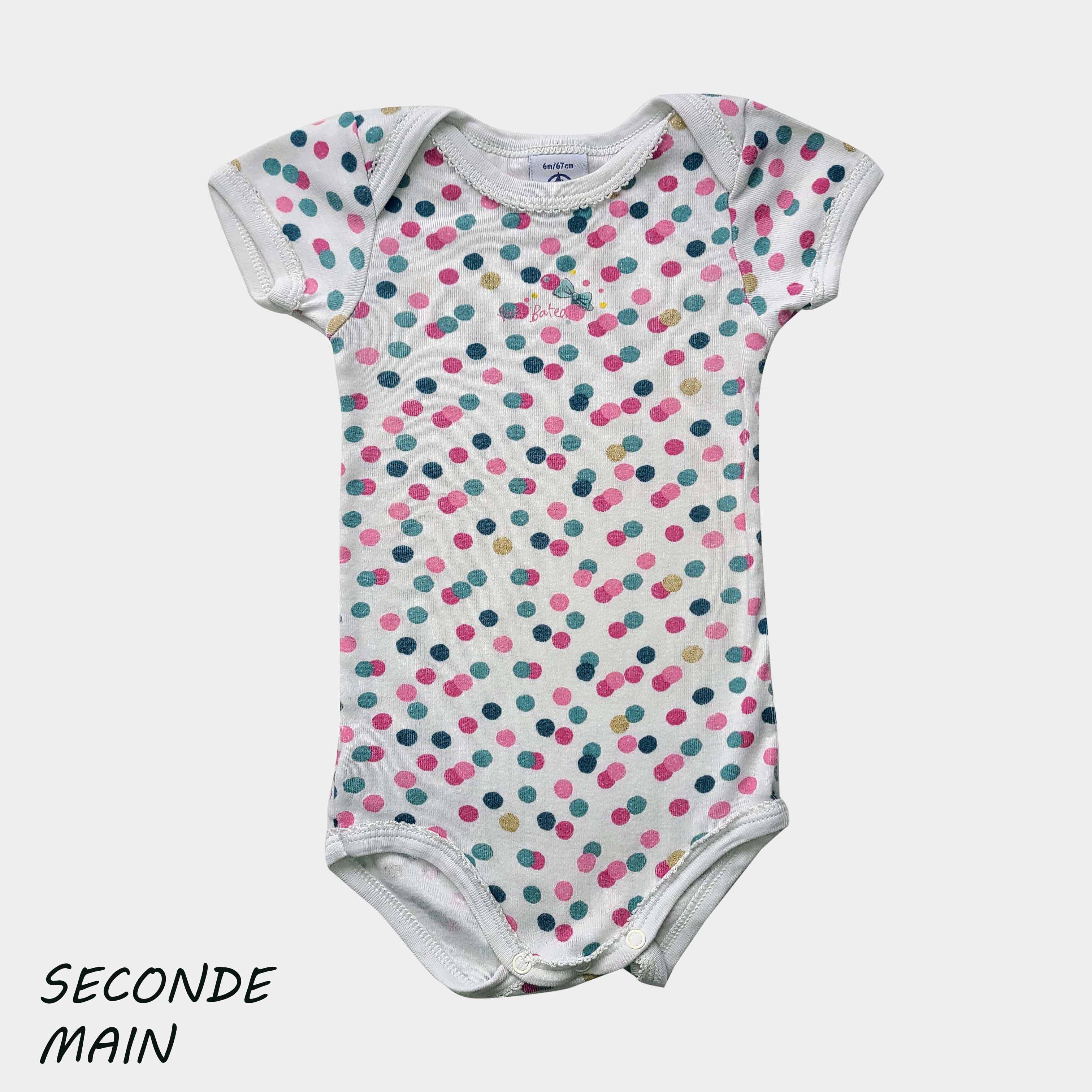 Body Petit Bateau - 6 Mois