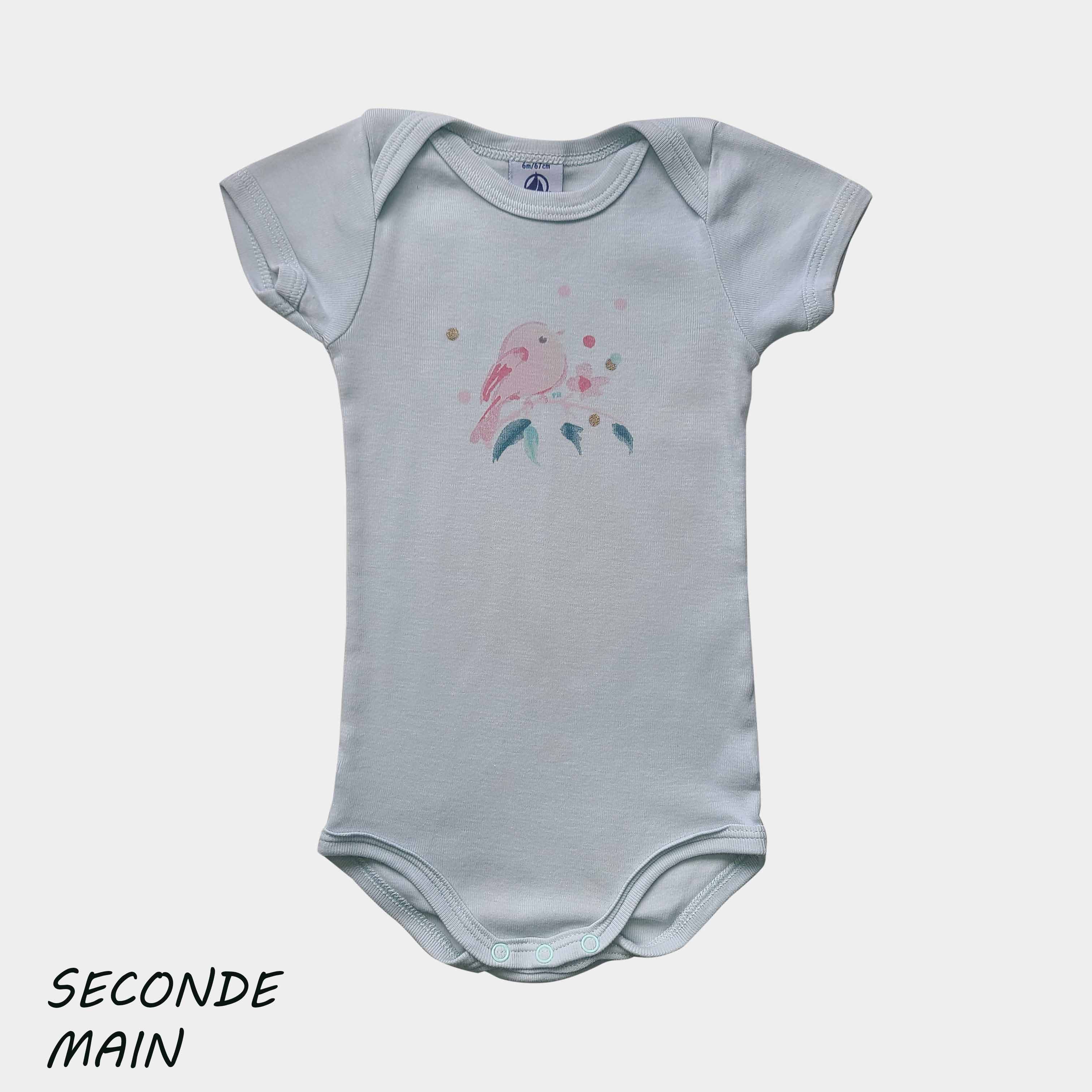Body Petit Bateau - 6 Mois