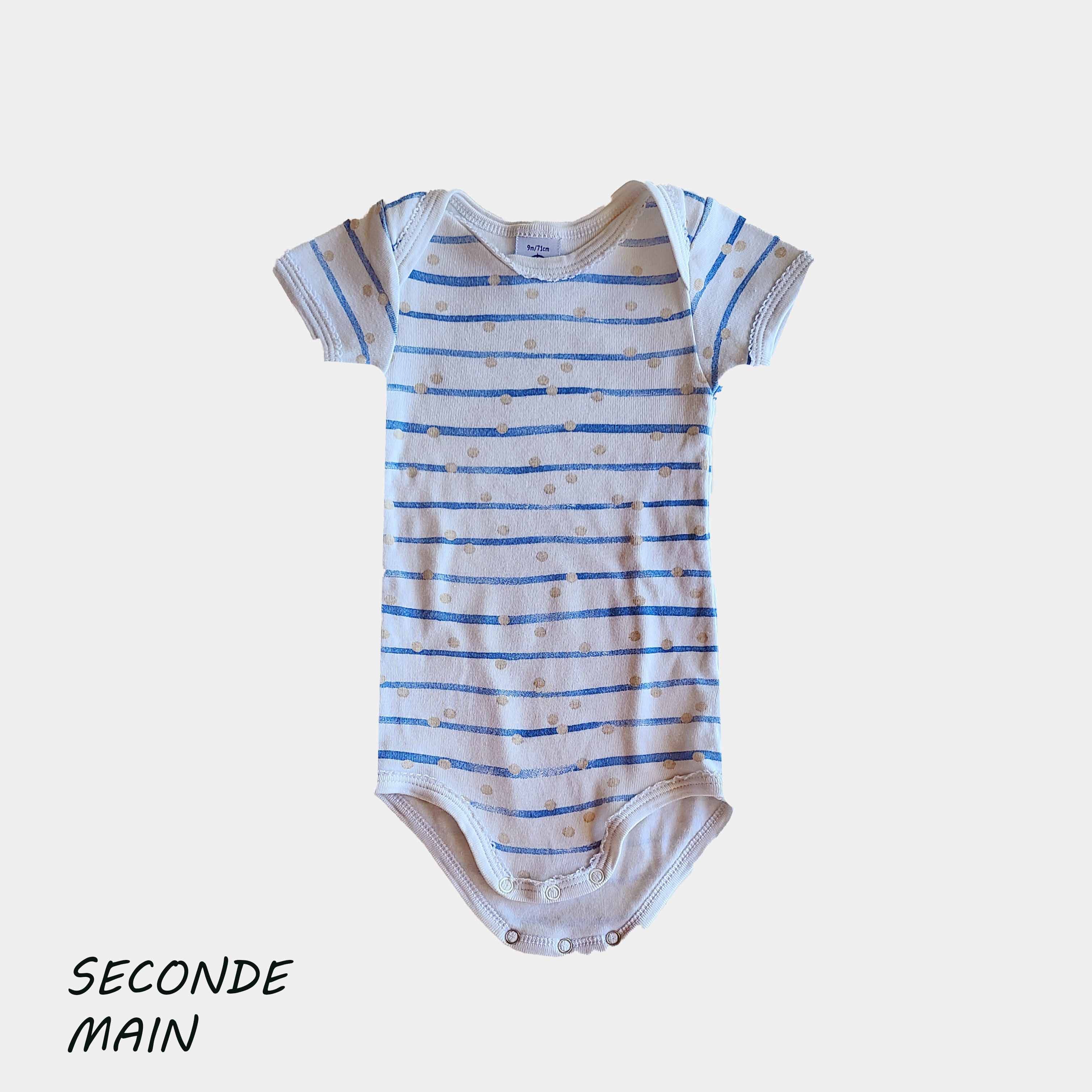 Body Petit Bateau - 9 Mois