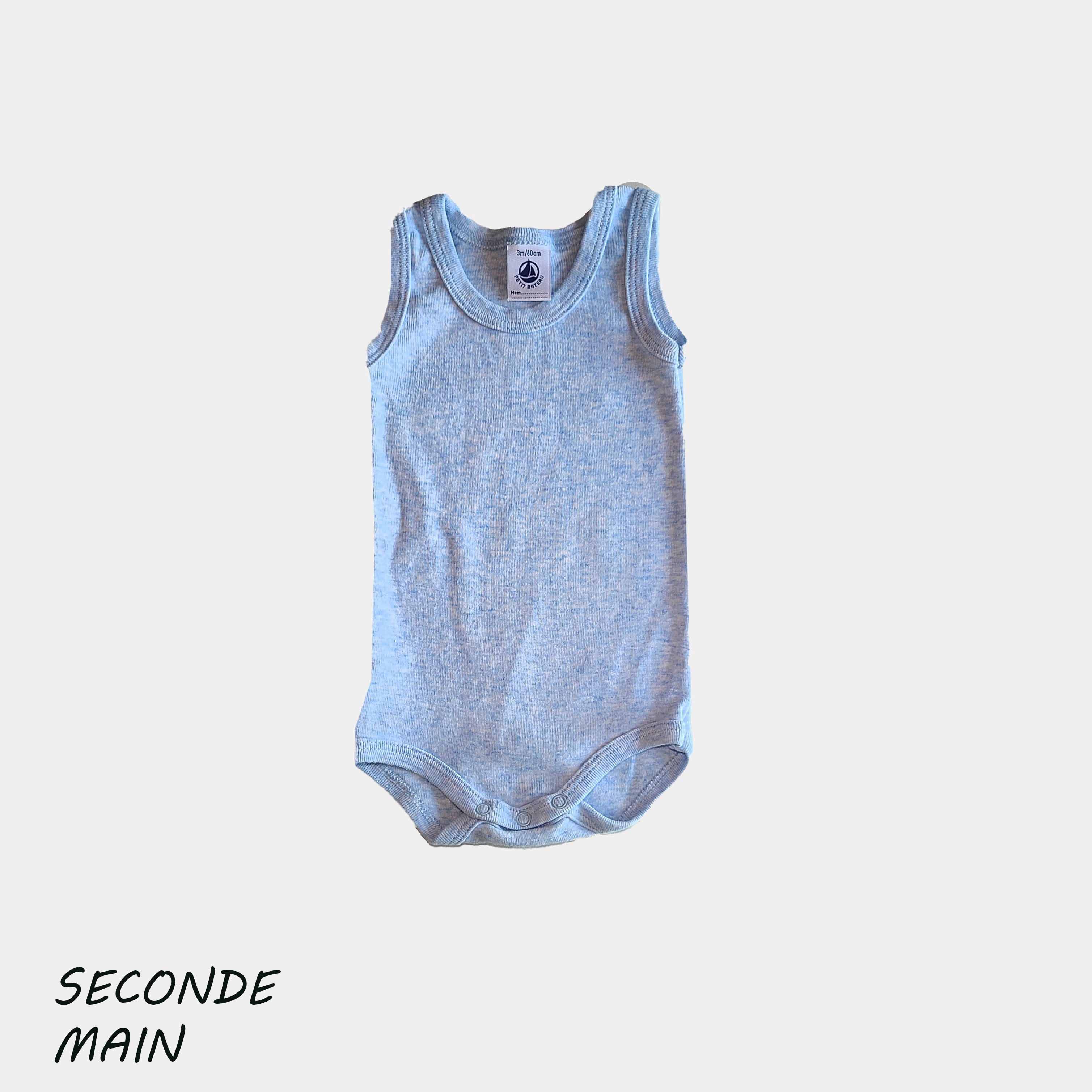 Body Petit Bateau - 3 Mois