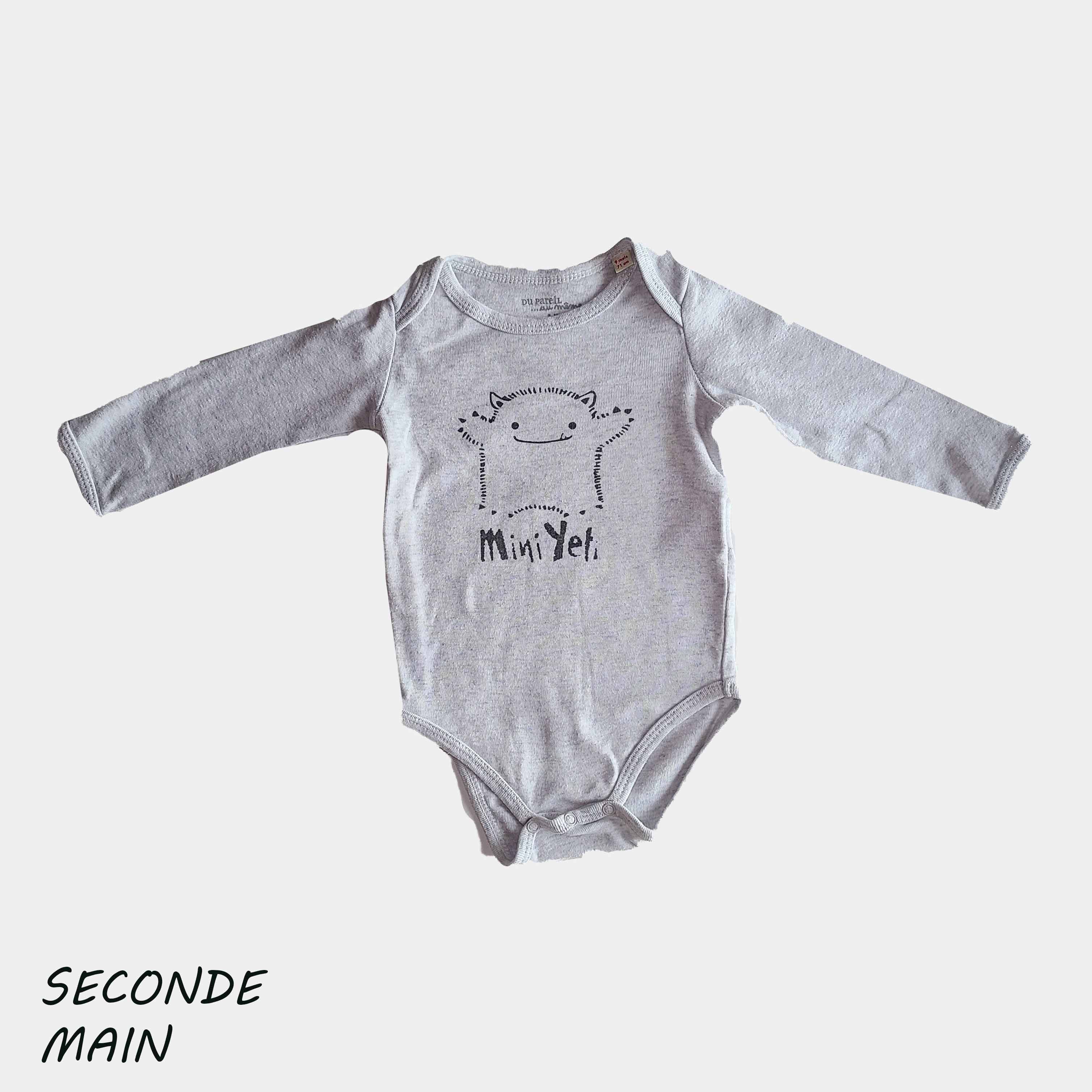 Body Du Pareil Au Même - 9 Mois