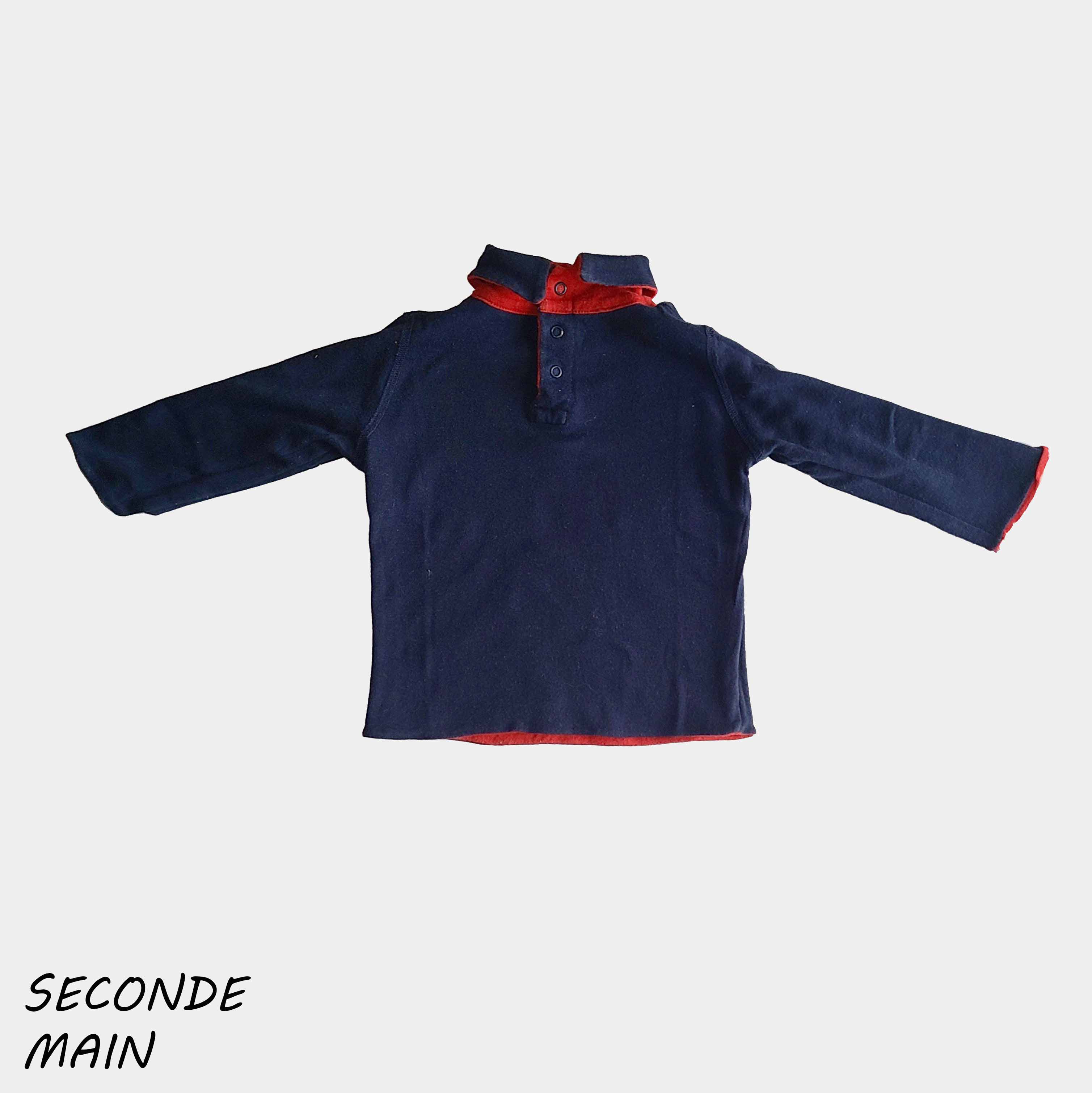 Polo Petit Bateau - 12 Mois