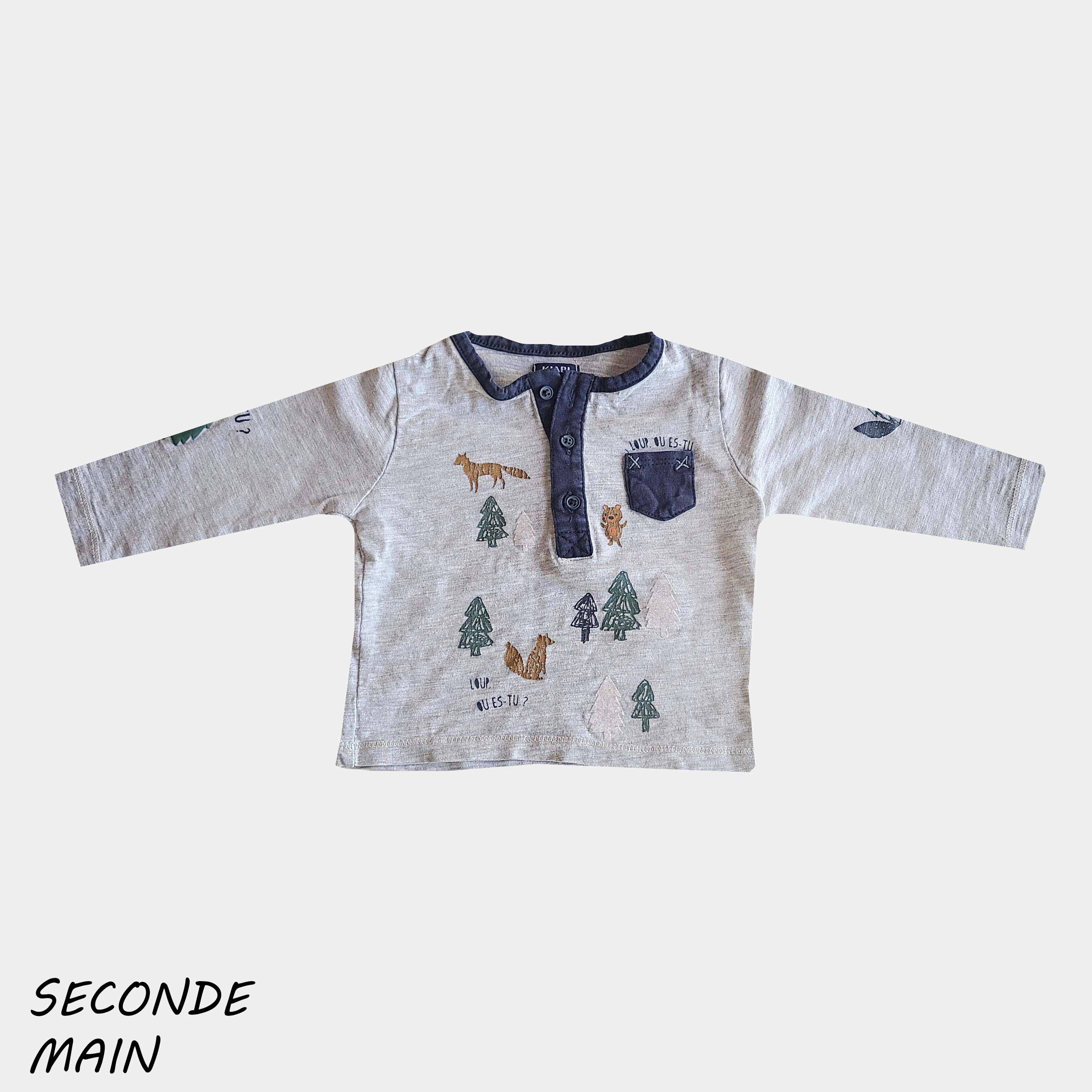 Tee-shirt Kiabi - 6 Mois