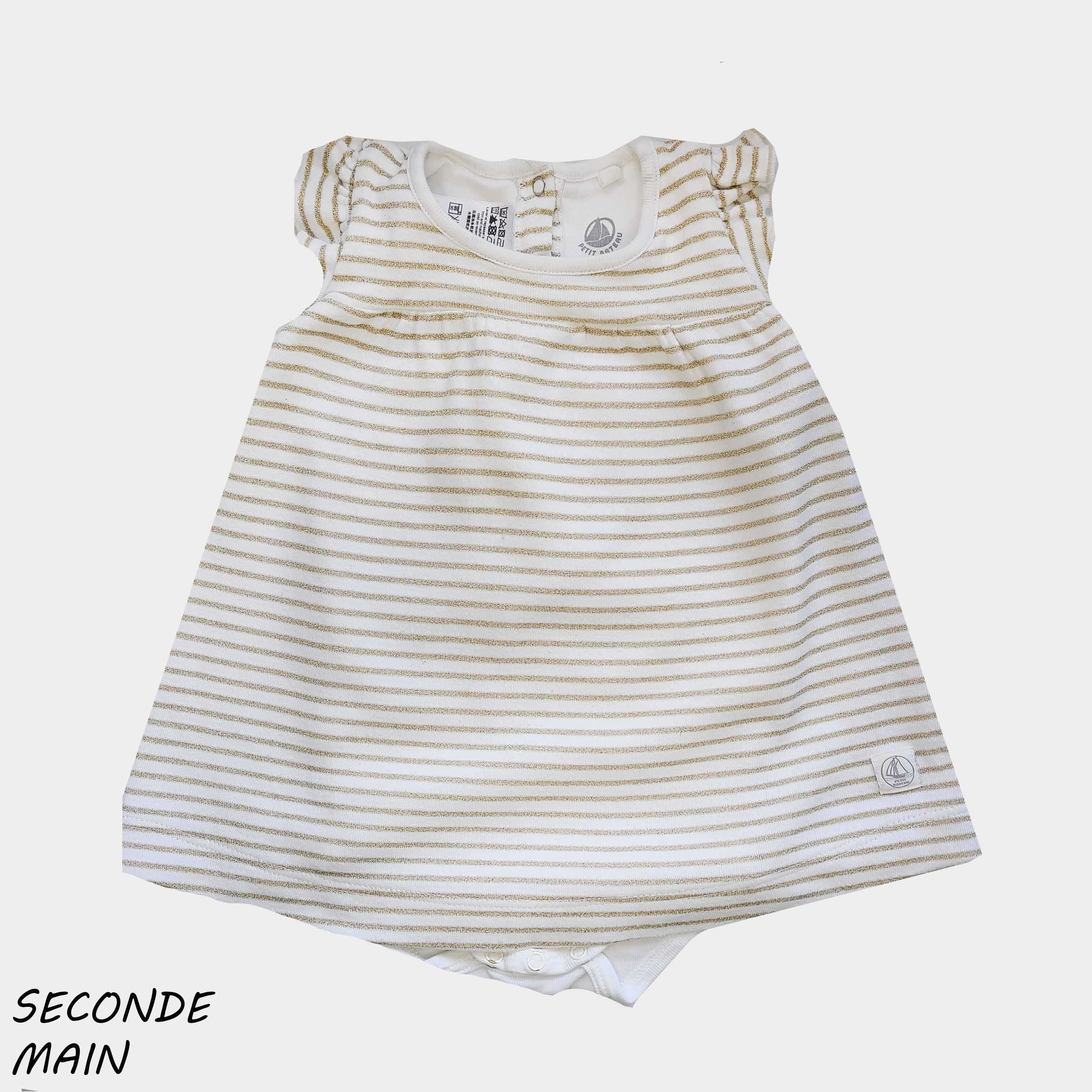 Robe Petit Bateau - 6 Mois