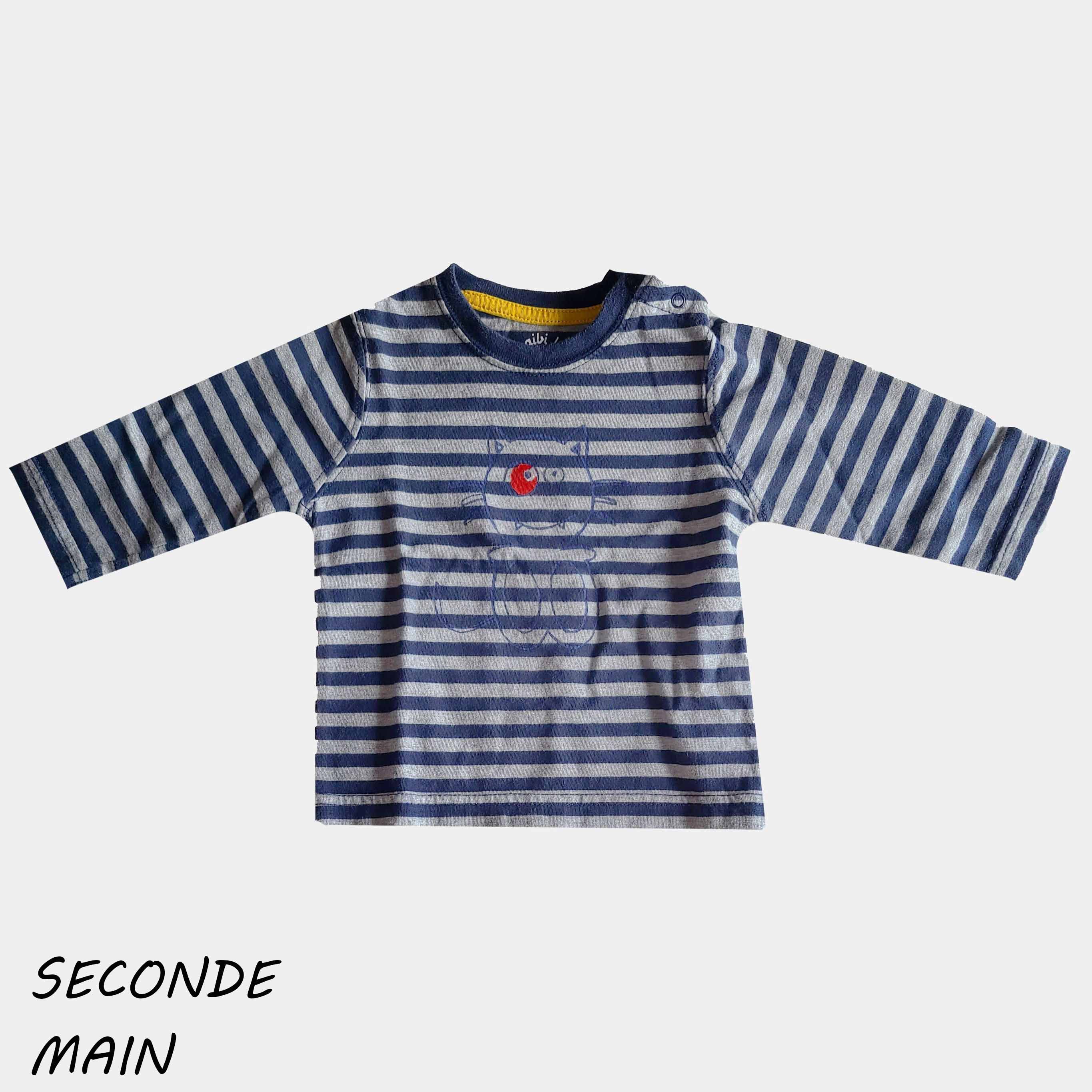 Tee-shirt Obaïbi - 12 Mois