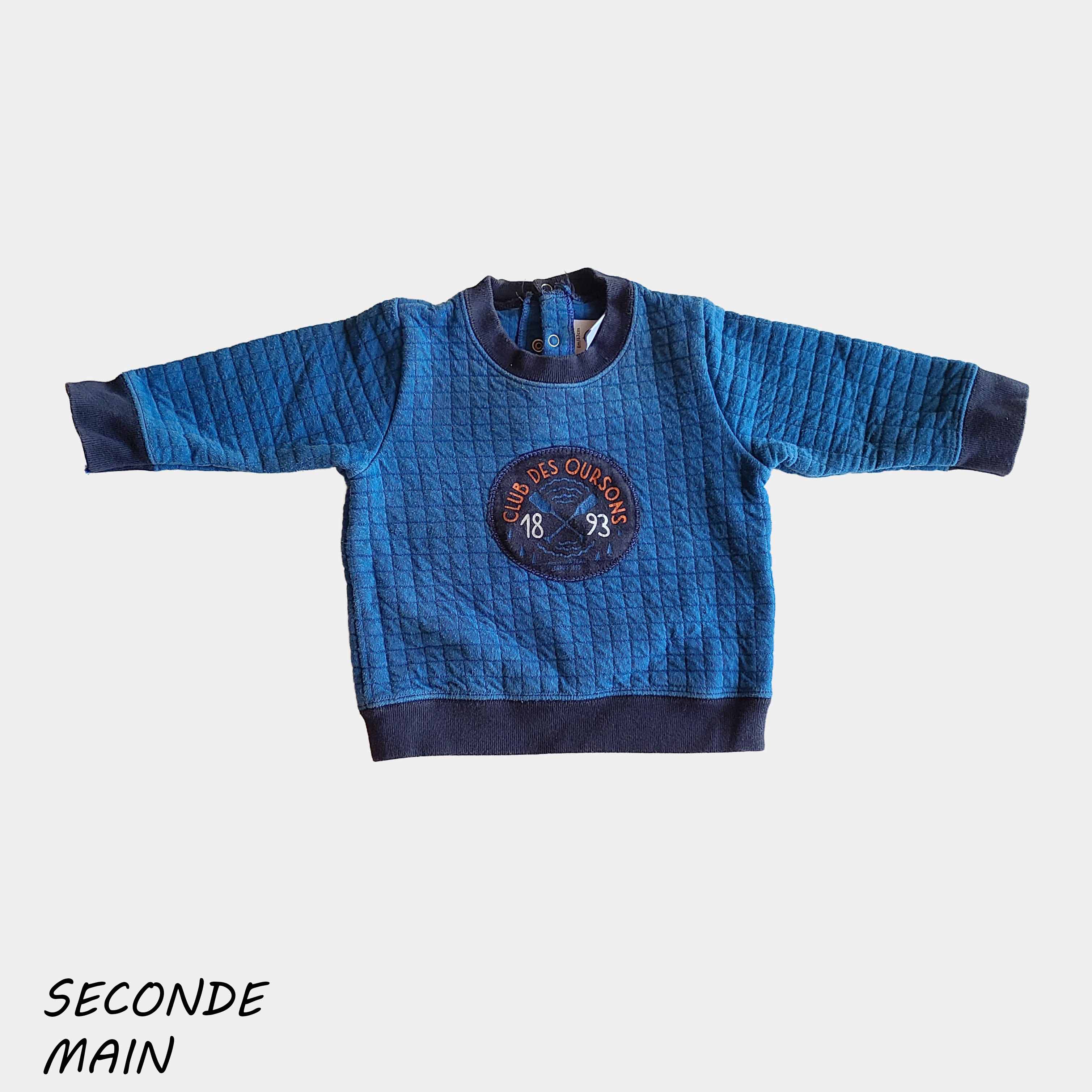 Pull Petit Bateau - 6 Mois