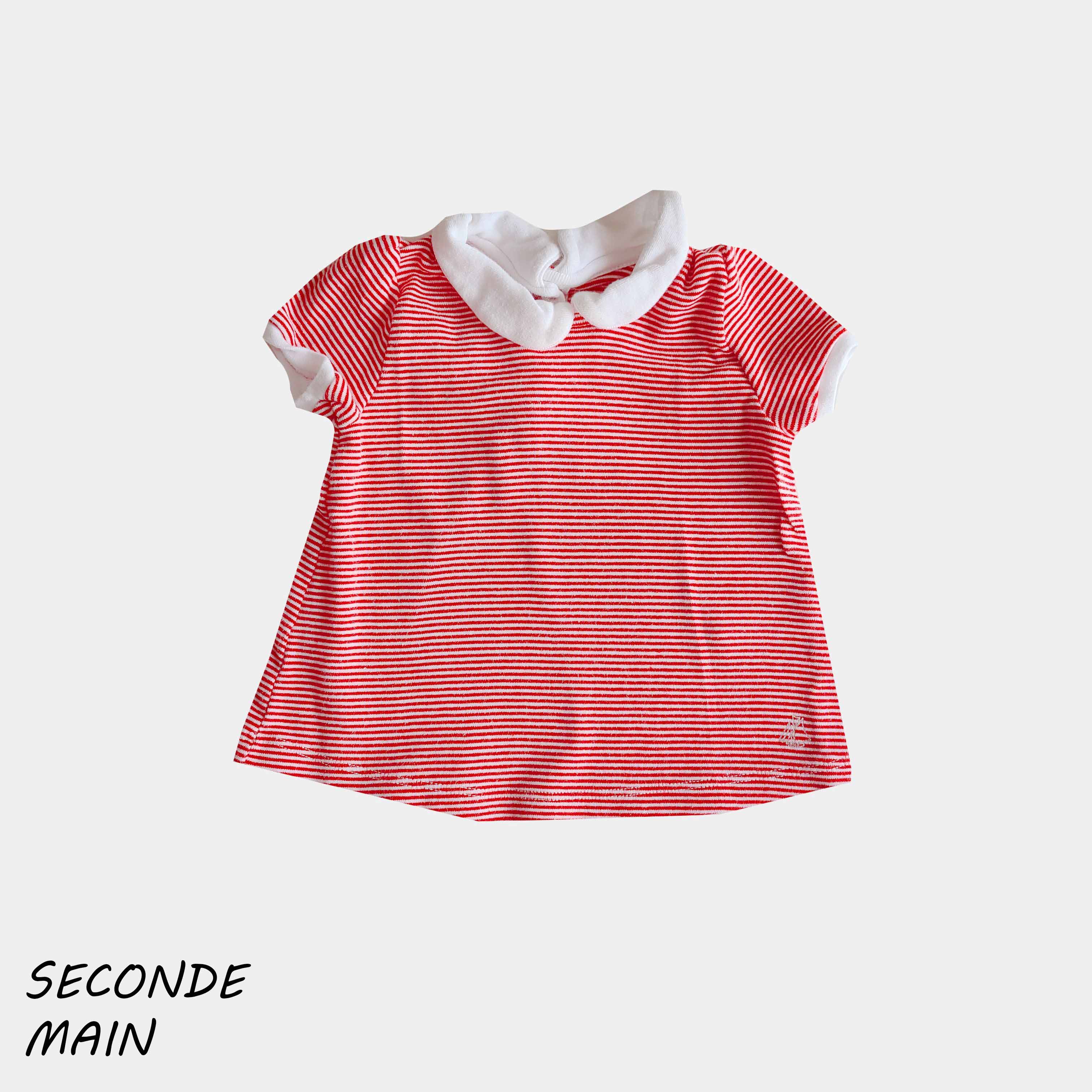 Tee-shirt Petit Bateau - 6 Mois