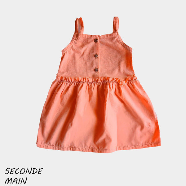 Robe rouge kiabi bébé fille neuve - Kiabi - 6 mois