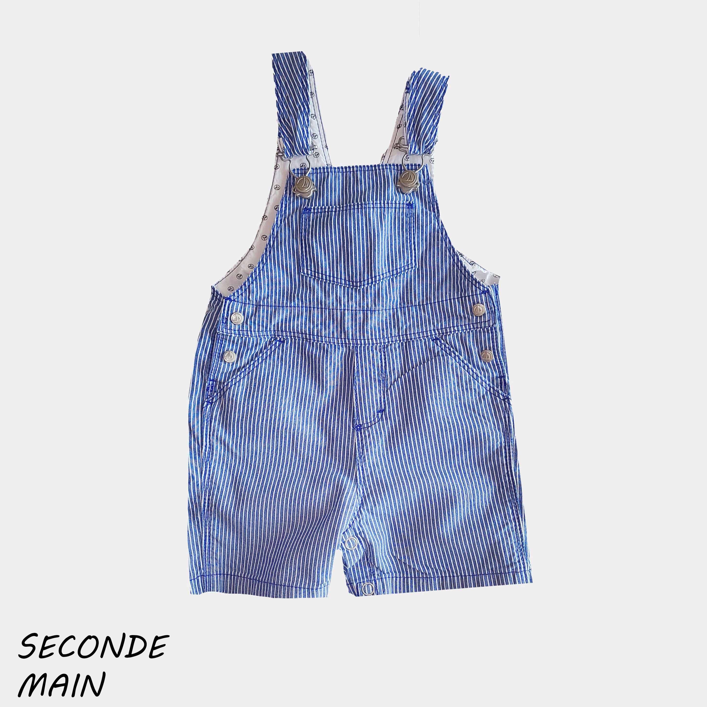 Salopette Petit Bateau - 6 Mois