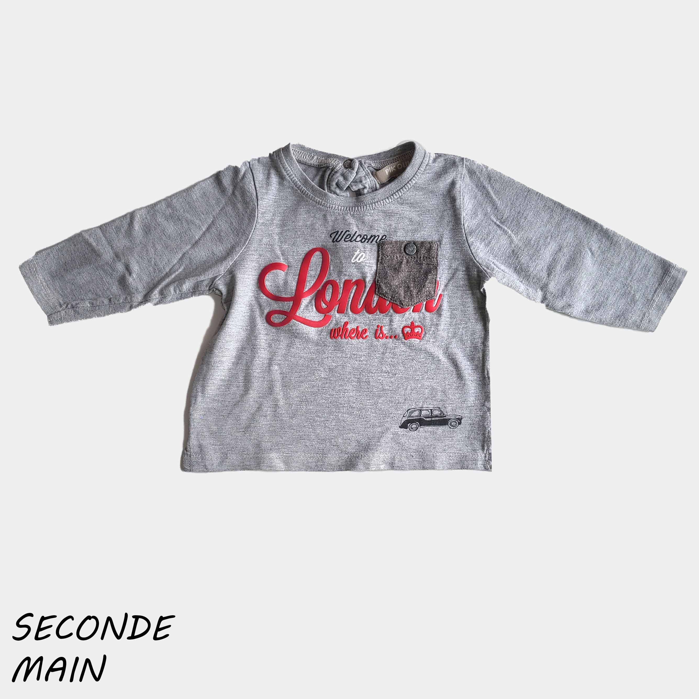Tee-shirt Pik Ouic - 9 Mois