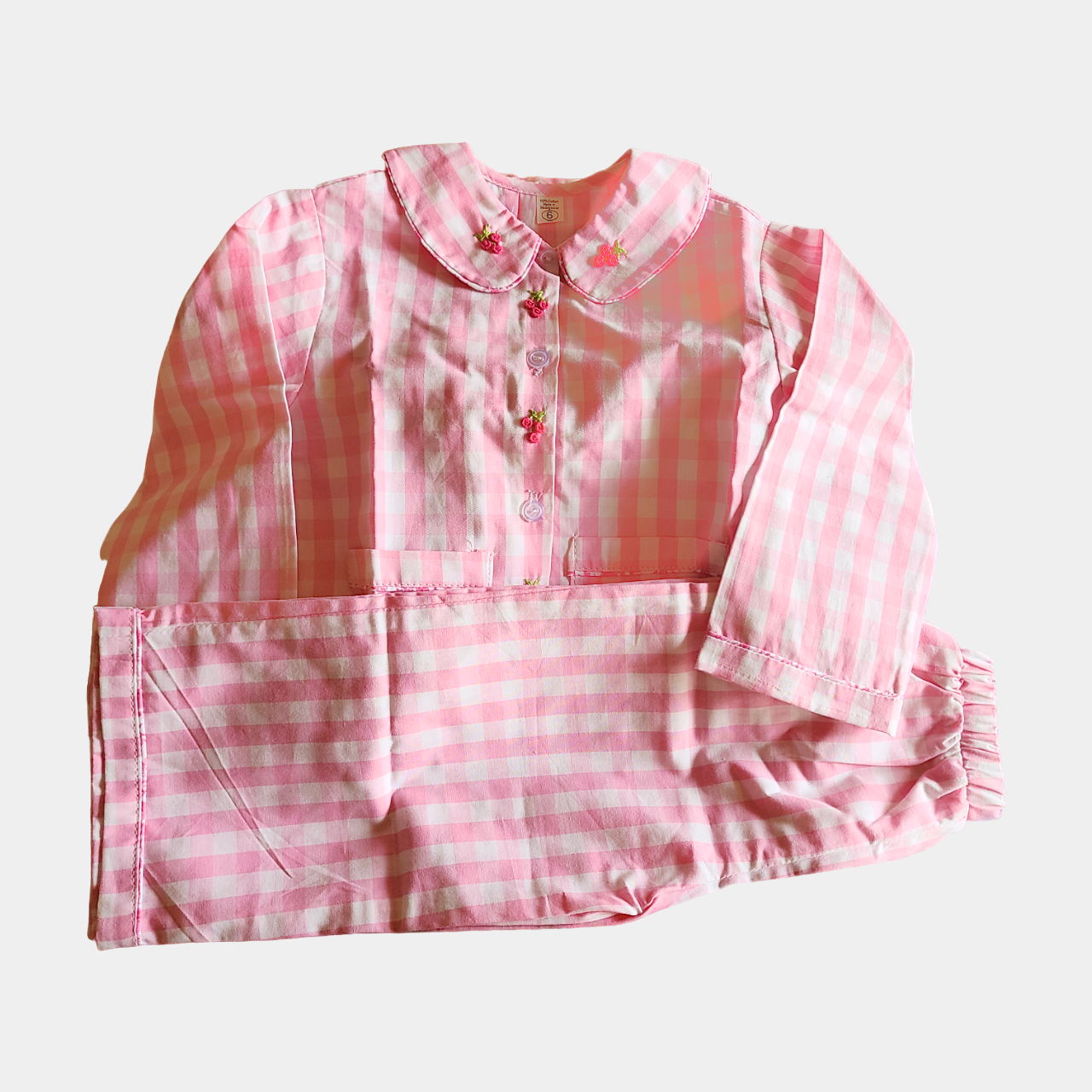 Pyjama Fait Main 100% coton - 12 Mois
