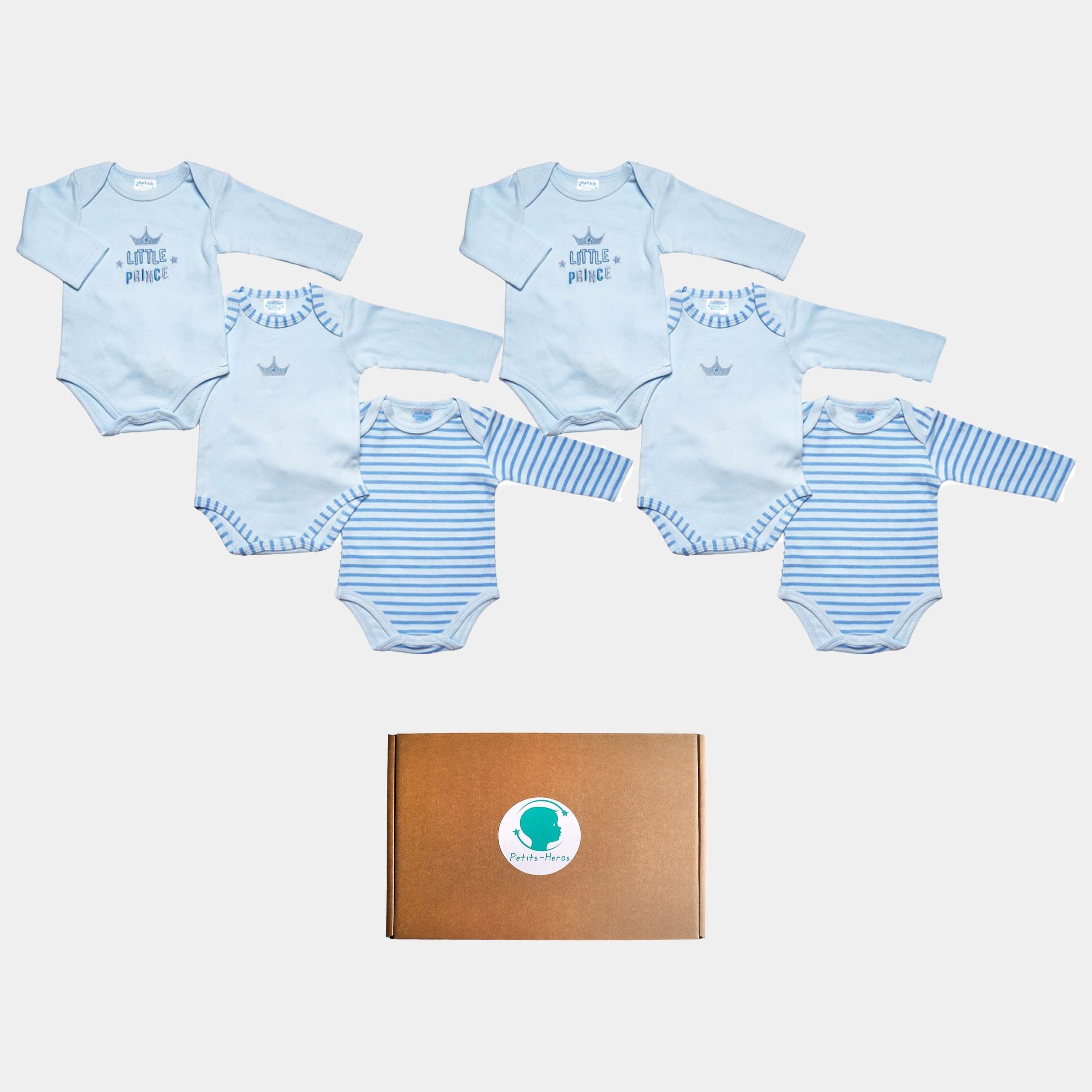 Box Body Garçon Naissance Neuf - mon p'tit bébé