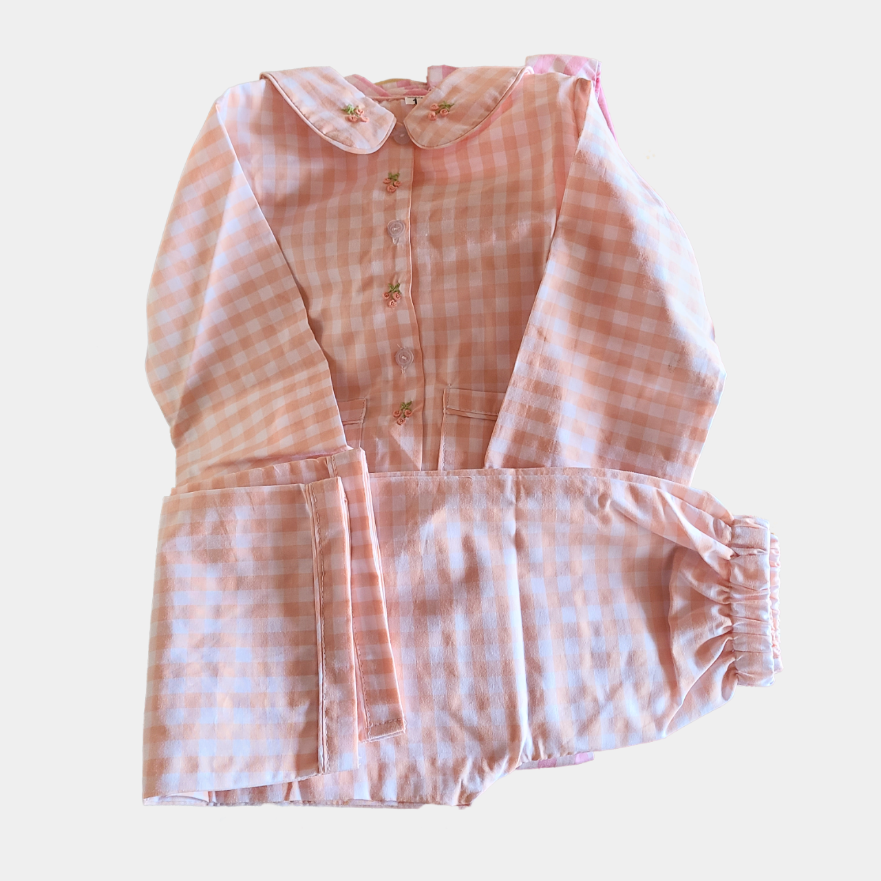 Pyjama Fait Main 100% coton - 12 mois