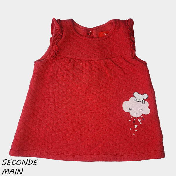Robe Pour Fille "Les Tout Petits" - Taille 5 - Manches Longues Multicolore - Occasion Très Bon État
